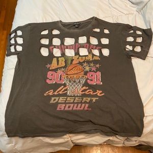 Lot of 2 forever 21 shirts new w tags punk 3x plus